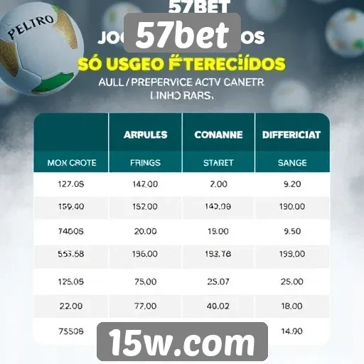 Diferenciais de jogos oferecidos na plataforma 57bet